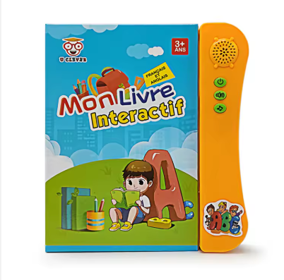 Apprendre en s'amusant : Le livre audio qui remplace les écrans